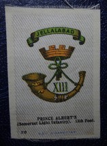 Vintage Cigarette Cards Silk Bdv Prince Alberts 13th Foot # No 28 Number - £1.37 GBP