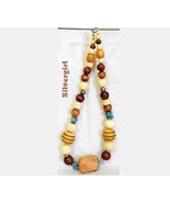 Large Beaded Chunky Vintage Necklace - $24.68 CAD