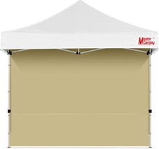 Beige Mastercanopy Instant Canopy Tent Sidewall For 10X10 Pop Up Tent - £31.43 GBP