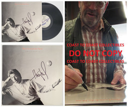 Huey Lewis signed Small World album COA exact proof autographed Vinyl Re... - $395.99