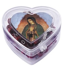 Our Lady of Guadalupe Rose Scented Rosary , New #AB-091 - $7.92