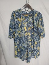 Lularoe Cover Up Womens Size M Open Front Kimono Multicolor Lightweight ... - $13.99