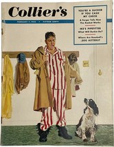 Collier&#39;s February 7 1953 Roy Campanella Yogi Berra Stan Musial Asa Sprague - $5.95