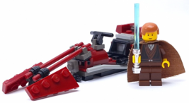 Lego Star Wars Anakin Skywalker Speeder Episode 2 Tusken Raider Encounter 7113 - £34.13 GBP