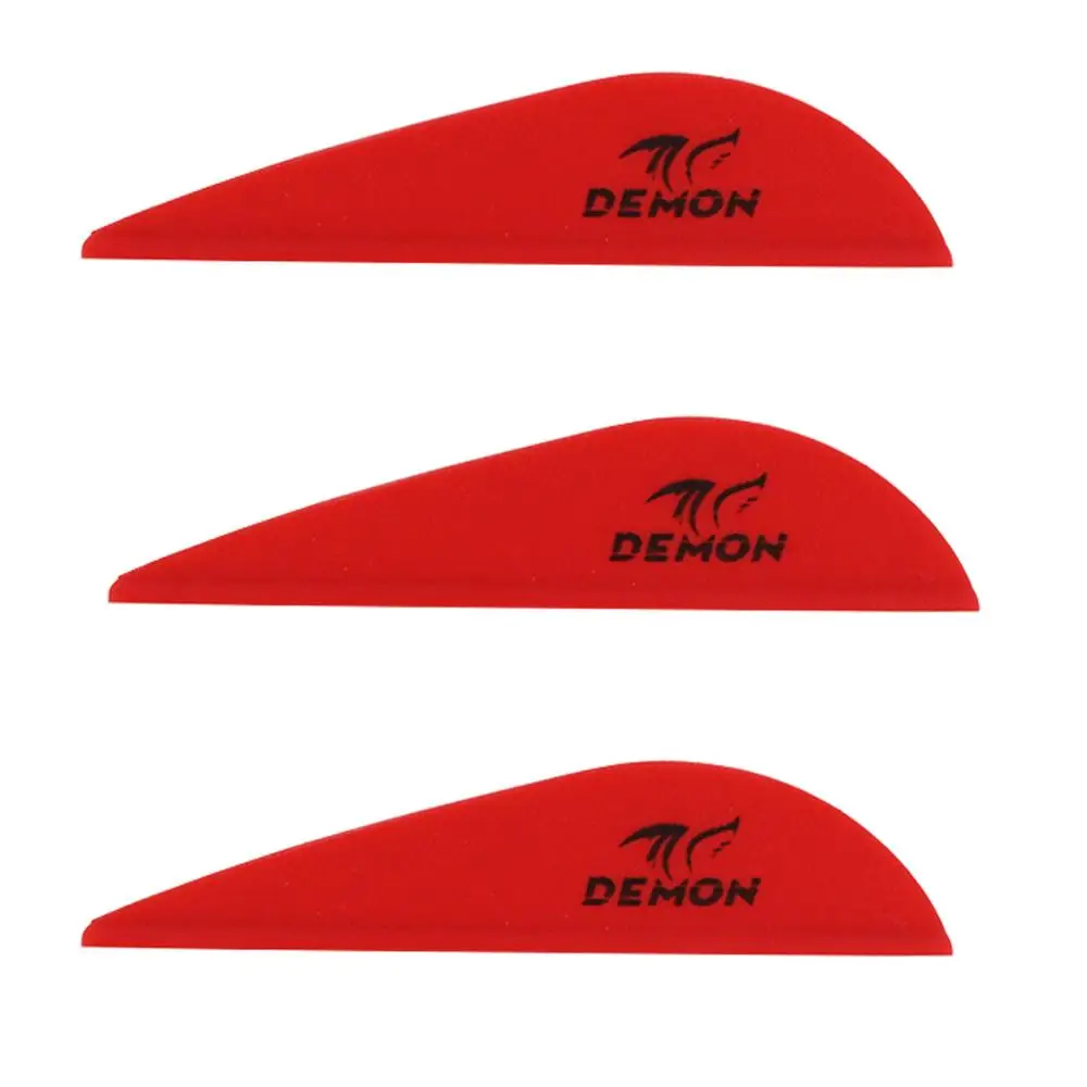 Sporting 2.5 inch Arrow Plastic Vanes Fletching Right Wing Waterdrop TPU for Tar - £41.55 GBP