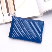 Zipper Wallet Short Wallet For Ladies New Style Fashion Change Package PU Leathe - £6.63 GBP