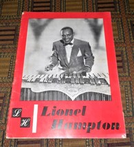 XRARE: 1940s-1950s Lionel Hampton promotional brochure autographed by Ha... - $371.25