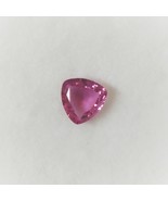 Natural Rubellite Trillion Step Cut 4.5x4.5mm Rose Pink Color VVS Clarit... - £49.54 GBP