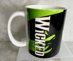 Wicked Broadway Musical Coffee Tea Mug Wicked Witch Wizard of Oz 2013 - £11.74 GBP