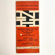 1961 New Haven Railroad Passenger Train Schedules Time Table NY New England - $12.95