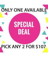 ONLY ONE!! IS IT FOR YOU? DISCOUNTS TO $107 SPECIAL OOAK DEAL BEST OFFERS - £51.44 GBP
