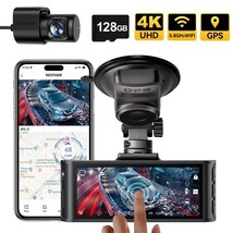 Rexing V33 3 Channel Dashcam w/ Front, Cabin and Rear Camera BBY-V33 image 9