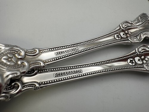 Set of 5 Reed & Barton Silverplate KING FRANCIS Teaspoons Item image 4