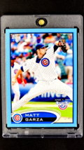 2012 Topps Opening Day Blue #120 Matt Garza /2012 Chicago Cubs Baseball Card - £2.29 GBP