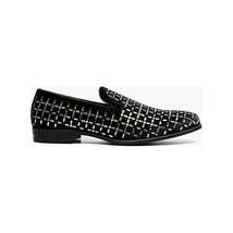 Stacy Adams Stallford Rhinestone Slip On Shoes Black Multi 25698-009 image 2