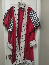 In Character Costumes King of Hearts Size 2XL Costume Great Condition No Crown - £76.67 GBP