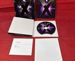 Apple Mac OS X Leopard Version 10.5 Install DVD Disk with Manual OEM MB0... - $24.26