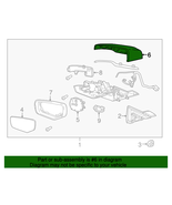 Cadillac GM OEM CTS Door Side Rear View-Mirror Cover Cap Trim Right 2310... - €31,47 EUR