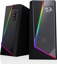 Redragon Gs520 Rgb Desktop Speakers, 2.0 Channel Pc Computer Stereo Spea... - £36.80 GBP