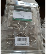 Titanker Shower Curtain Hooks Rings, Rust-Resistant Metal Double Glide S... - $169.35 MXN