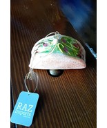 Taco Christmas holiday Raz Ornament - Glass 3 x 3 x 2 new - $13.57 CAD