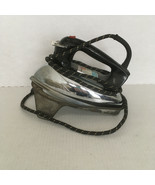 Vintage GE steam and dry iron with stand sold as is for parts only - $467.53 MXN
