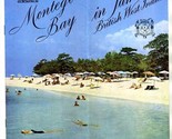 Montego Bay in Jamaica British West Indies Brochure 1950&#39;s - $27.69