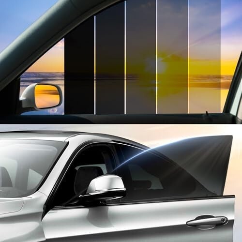 Película de Tinte Papel Ahumado Polarizado para Ventanas Vidrios Autos C... - $38.50