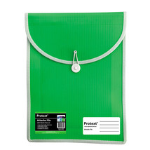 Protext Elastic Closure File Attache Case (Lime) - £25.39 GBP