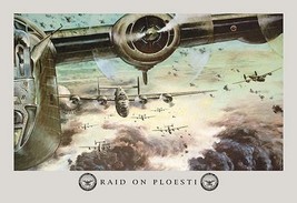Raid on Ploesti by Stanley Dersk - Art Print - £17.22 GBP+