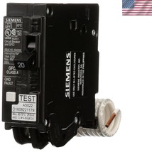 20 Amp GFCI Plug-In Circuit Breaker with Safety Lockout and Self-Test Fe... - $71.49
