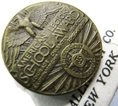 Vintage 1920s Small American Legion School Courage Award Medal Pin - £23.35 GBP