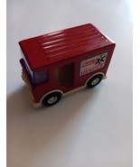 Buddy L Diecast Rescue Vehicle Red Ambulance Truck Made In Japan Vintage - $9.40