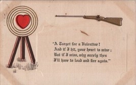 Valentine Poem Postcard Vintage Divided Back Used Circ 1910 - $14.99