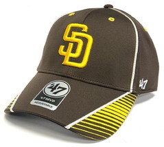 San Diego Padres MLB &#39;47 MVP Radiate Brown Hat Cap Adult Men&#39;s Adjustable - $22.99