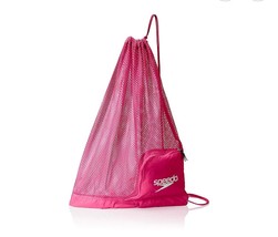 Speedo Ventilator Mesh Equipment Bag Pink Backpack - $380.72 MXN