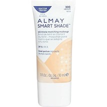 Almay Smart Shade Skin Tone Matching Makeup, Medium [300] 1 oz (Pack of 2) - £11.84 GBP