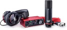 Focusrite SCARLETT SOLO STUD 3 USB Audio Interface Bundle for Guitar Ins... - $279.99