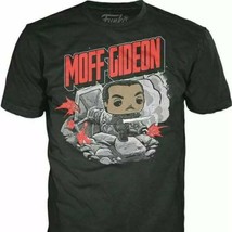 Funko POP Tees Star Wars Moff Gideon T-shirt Medium Mandalorian Brand New Tshirt - £5.85 GBP