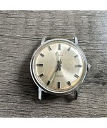 Timex Watch Men DIAL ONLY Electric 1970 Silver Pearl - $22.98 CAD