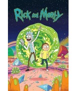 RICK AND MORTY POSTER NEW 22.375 X34 - $14.85