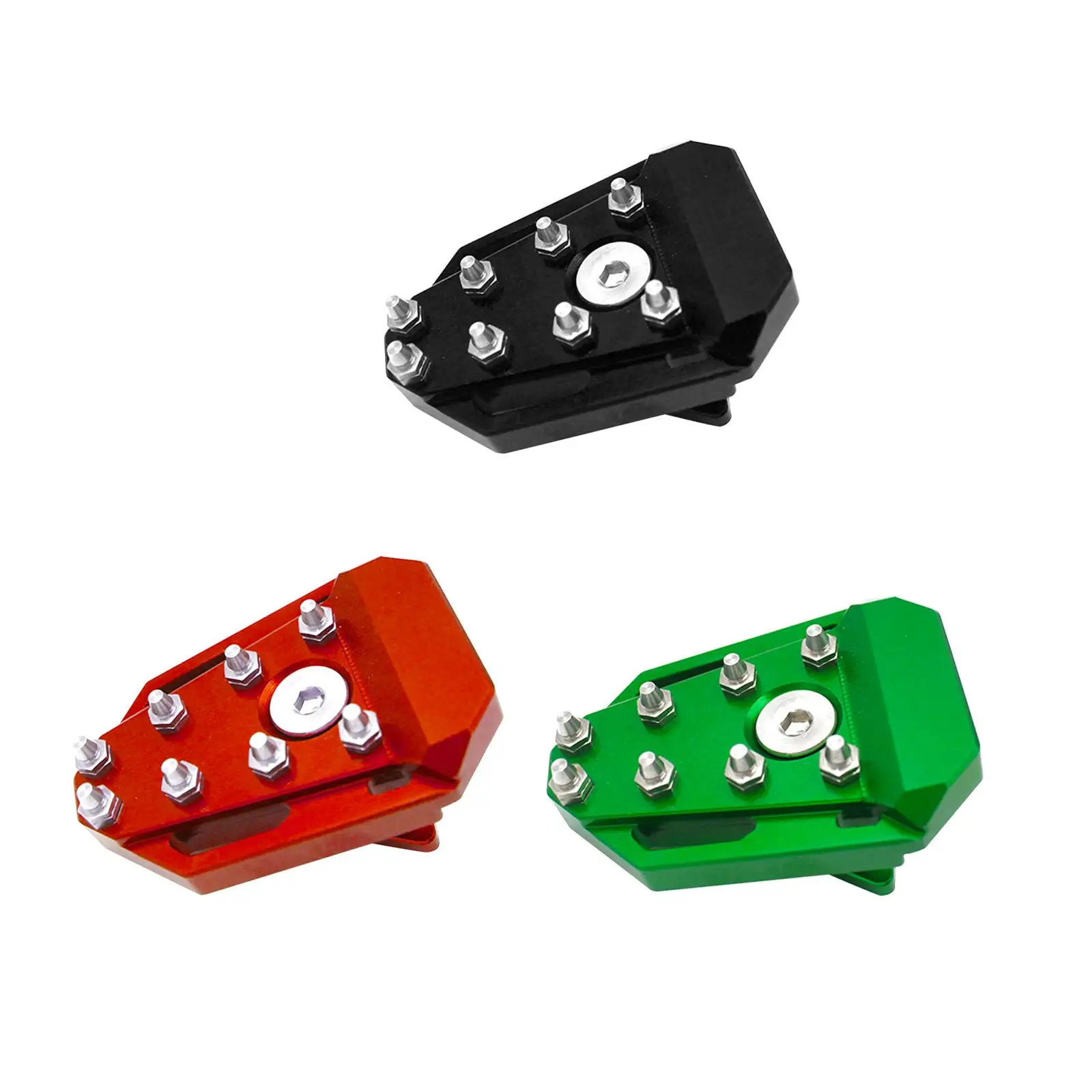 Ad extension durable brake pedal footboard tip extension pad for kawasaki klr650 direct thumb200