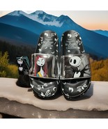 Disney Nightmare Before Christmas Metallic Slides Size 9 Womens NWT - $13.82 CAD