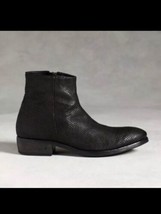 John Varvatos Keith Center Seam Zip Boot $1098. Size 7 Snakeskin - £354.74 GBP