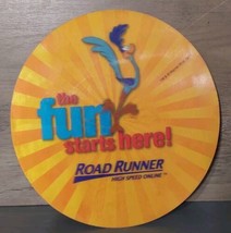 Road Runner High Speed Online 8&quot; Round Mouse Pad Lenticular Warner Bros - $14.00