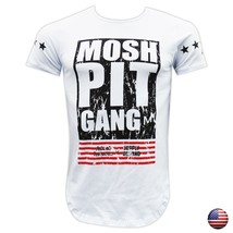 NWT FASHION MOSH PIT GANG MEN&#39;S GRAPHIC T-SHIRT SHORT SLEEVE SIZE S - $4.80