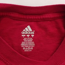 Adidas Carolina Gamecocks Men's Red Cotton T-Shirt Long Sleeve Size Medium image 3