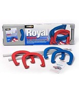 St. Pierre Royal Classic Horseshoes Set with 4 Horseshoes, 2 Steel Stake... - $76.39