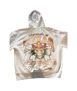 University of Texas Longhorns Hoodie Gray Vintage Hook ’Em Sweatshirt Pu... - $640.37 MXN