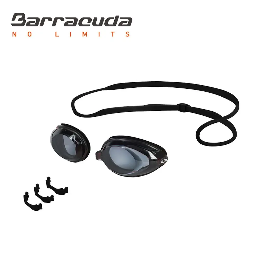 Sporting Barracuda Dr.B Myopia Swimming Goggles Anti-Fog Silicone Seals UV Prote - £40.30 GBP